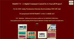 Desktop Screenshot of minidcc.com